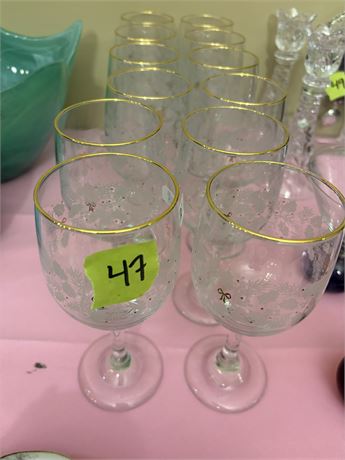 Gold Rim Glasses