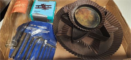 Hex Key Wrench Set & Airplane Pencil Sharpener & Misc.