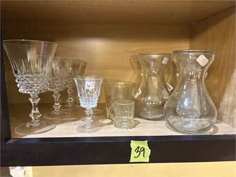 Crystal and Glass Lot