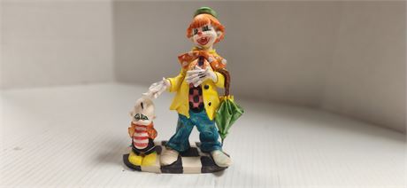 Vintage Clown Statue