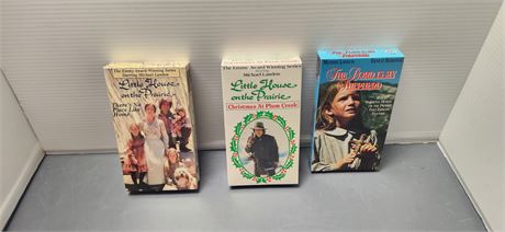 Little House On The Prairie VHS Tapes