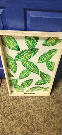 Heavy LargeTropical Serving Tray
