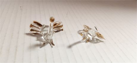 2 Glass Miniatures