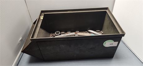 Metal Storage Container & Misc.