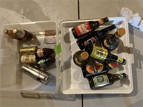Collectible Bottles and Cans