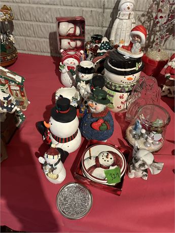 Christmas Snowman Lot