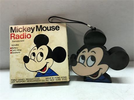 Mickey Mouse Radio Model #179