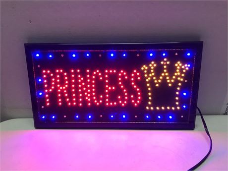 Princess Light Up Sign
