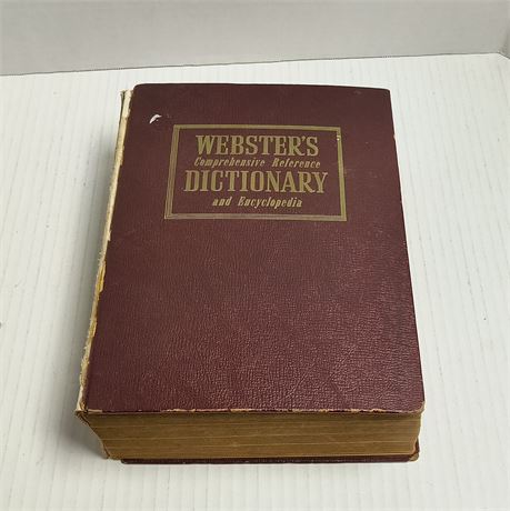 Webster's Comprehensive Dictionary And Encyclopedia