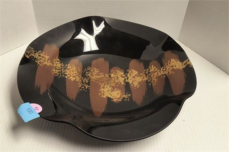 Large Glass Decorative Bowl