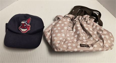 Thirty One Bag & Cleveland Indians Baseball Hat