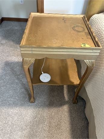 Gold Painted Table (Upstairs)