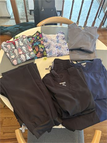 Nurse Scrubs, Shirts, Pants, Size Medium