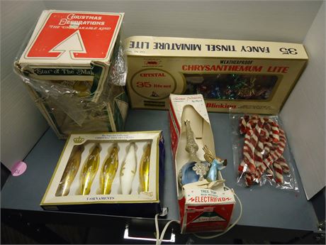 Vintage Christmas Decorations