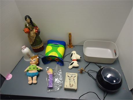 Pez & GeoSafari Toy & Plush Snoopy & Misc.