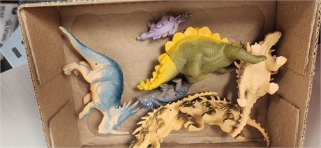 Lot Of Toy Dinosaurs