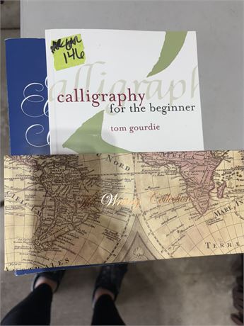 Calligraphy Set and Books