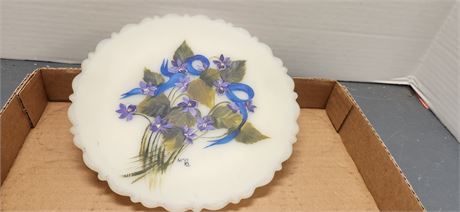 Fenton Collector Plate