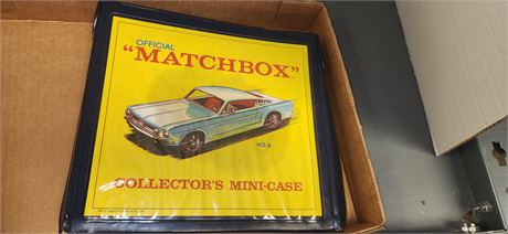 Vintage Die Cast Cars & Vintage Matchbox Carry Case