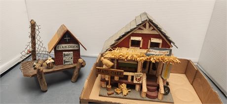 Wood houses