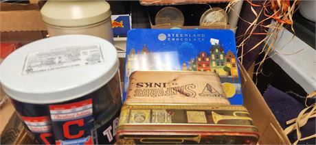 Vintage Advertisement Tins
