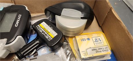 Lot of Hardware and 2 label makers