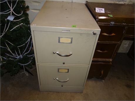 2 Drawer Filing Cabinet