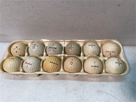Dozen Golf Balls