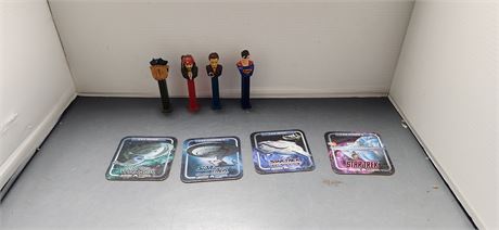 Pez Dispensers & Star Trek Coasters