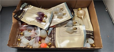 Lot OF Various Silicone Candle Bulbs