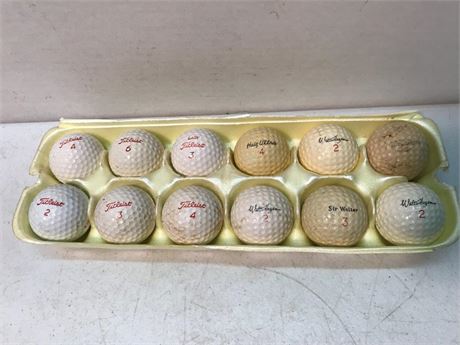 Dozen Golf Balls (#8)