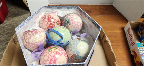 Lot Of Christmas Ornaments
