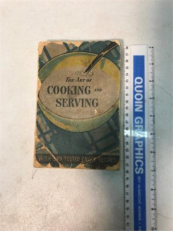 1937 Crisco The Art of Cooking and Serving