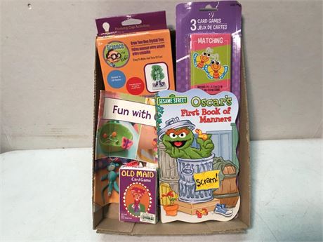 Flat of Kids Toys & Books