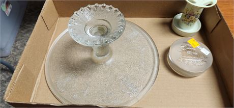 Lot Of Glassware