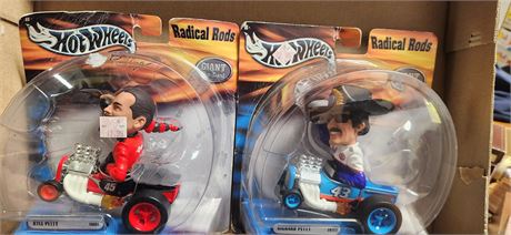 Kyle Petty & Richard Petty Radical Rods Giant Die Cast Hot wheels