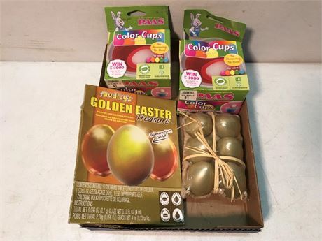 Flat Easter Egg Coloring Misc.