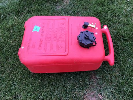 6 Gallon Boat Gas Tank - Plastic