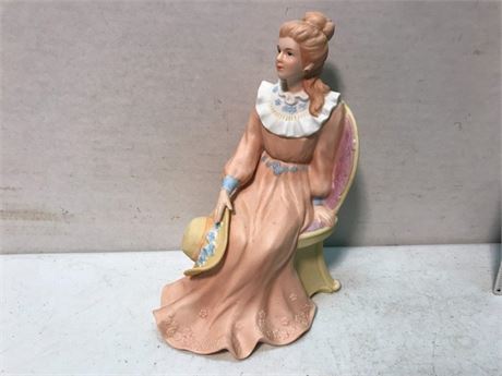 Homco 1439 Home Interiors Victorian Lady Courtneys Dream