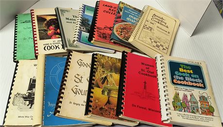 Variety Of Cookbooks