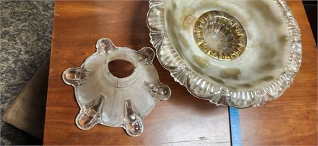 Vintage Glass Ceiling Light