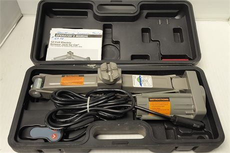12-Volt Electric Scissor Jack For Car