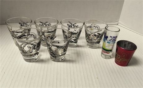 Lot Of Shot Glasses