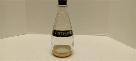 Vintage Listerine Antiseptic Glass Bottle