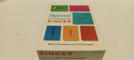 Singer Professional Button Holer