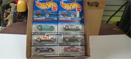 6 Collectible Vintage Hot Wheels