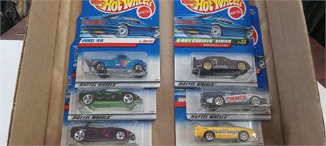 Six vintage collectable Hot Wheels