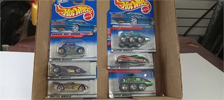 6 Collectible Vintage Hot Wheels
