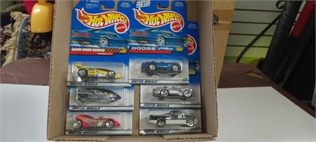 6 Collectible Vintage Hot Wheels