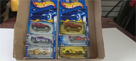 6 Collectible Vintage Hot Wheels
